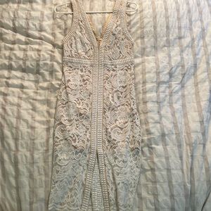 Knee length, sleeveless floral dress